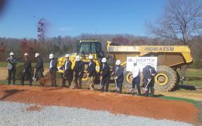 Fibertex breaks ground, expects to begin hiring process in April