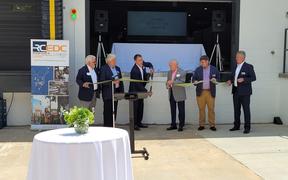 Sedia Systems ribbon cutting and tour